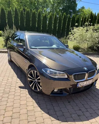 bmw seria 5 warmińsko-mazurskie BMW Seria 5 cena 87500 przebieg: 181000, rok produkcji 2014 z Morąg